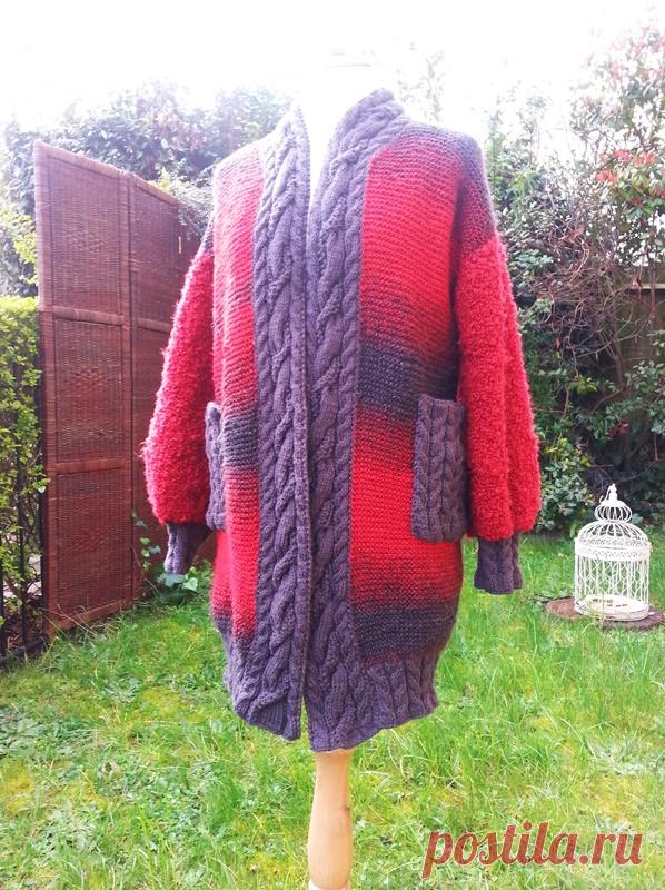 Dziana Moda: Sweter na drutach