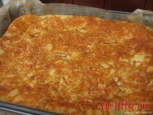 Быстрый пирог с любой начинкой. Проще я не знаю