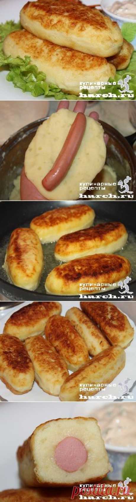 Сосиски в картофельном пюре