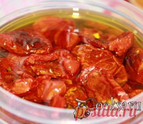 Вяленые помидоры в оливковом масле с чесноком и травами рецепт с фото