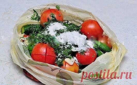ВКУСНЕЙШИЕ в ПАКЕТАХ и ПОМИДОРЧИКИ, и ОГУРЧИКИ 
