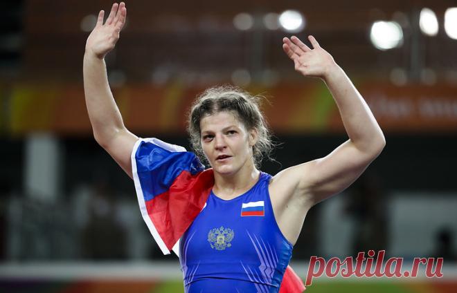 Екатерина Букина. © AP Photo/Markus Schreiber. РИО-ДЕ-ЖАНЕЙРО, 19 августа. /ТАСС/. Россиянка Екатерина Букина завоевала бронзовую медаль Олимпийских игр в Рио-де-Жанейро в вольной борьбе в весовой категории до 75 кг. Подробнее на ТАСС: http://tass.ru/sport/3550174  |  ТАСС: Спорт - Екатерина Букина завоевала бронзу ОИ в вольной борьбе в весовой категории до 75 кг