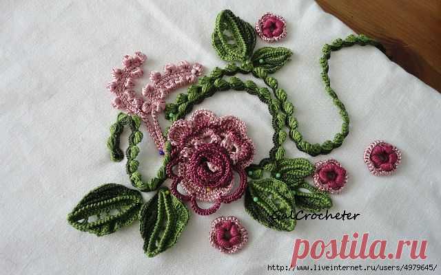 Моя копилка - МАСТЕР КЛАССЫ ИРЛАНДСКОГО КРУЖЕВА ОТ ГАЛИНЫ БОЛТЯНСКОЙ | Снова Ирландия | Постила