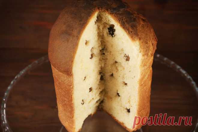 Рецепт кулича с изюмом от Нины Супербабушки