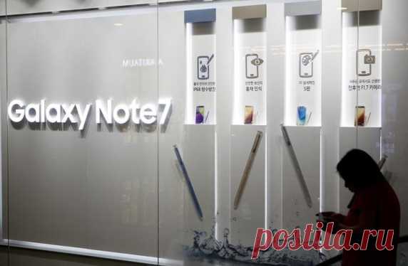 Российский офис Samsung заменит «серые» Galaxy Note 7