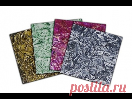 Art Texture Samples - Wax Paper - YouTube
