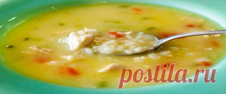 СУП РИСОВЫЙ СЛИЗИСТЫЙ НА МЯСНОМ БУЛЬОНЕ