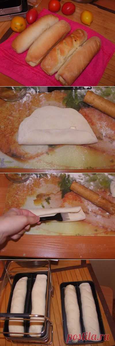 Багет с чесноком