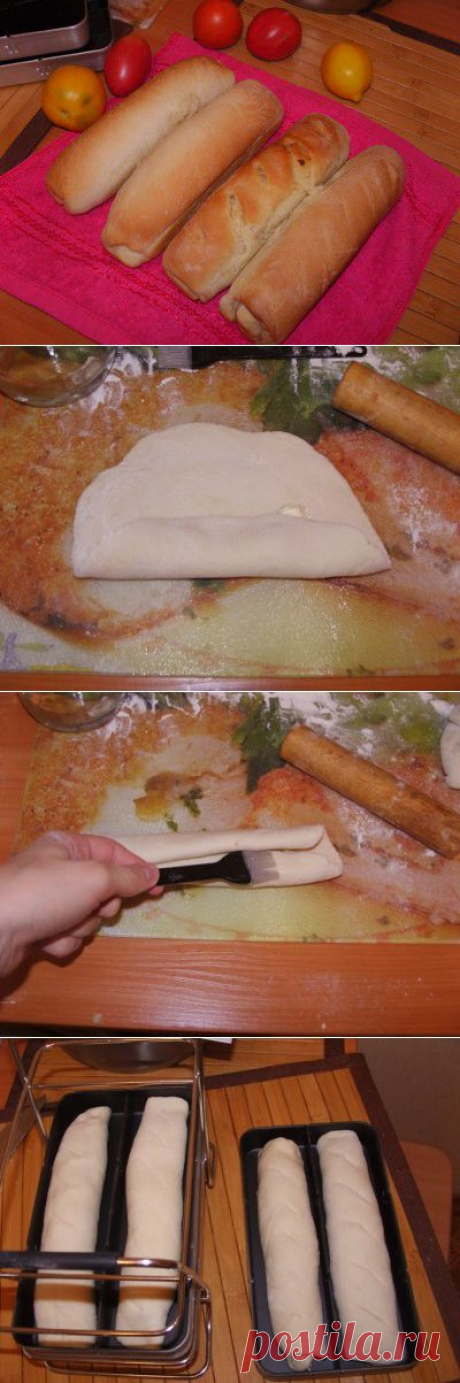 Багет с чесноком