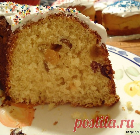 Царский кулич с цукатами