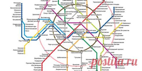 Москвичам предложили выбрать новые названия для веток метро