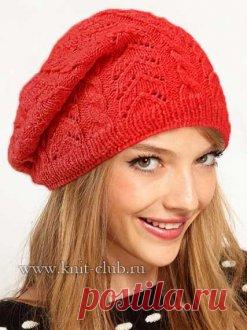 Вязаные шапки спицами и крючком со схемами и описанием