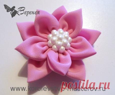 ​Милый цветок из ткани