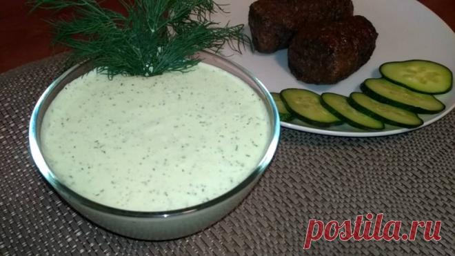 Вкуснейший огуречно-сырный соуc — Кулинарная книга - рецепты с фото