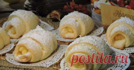 Маслени кифли " Рафаело "