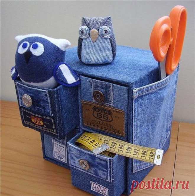 Полезные вещи, которые можно сделать из старых джинсов