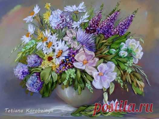 Di van Niekerk's Silk Ribbon Embroidery