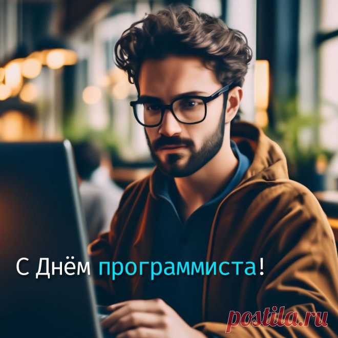 С Днем программиста! Ваша работа очень значимая, так пусть она будет всегда востребована и хорошо оплачиваемая, а вы всегда будьте заряжены на высокий результат и громкий успех.