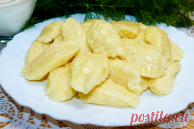 Самые ленивые вареники без замешивания теста. Быстро, просто и очень вкусно!