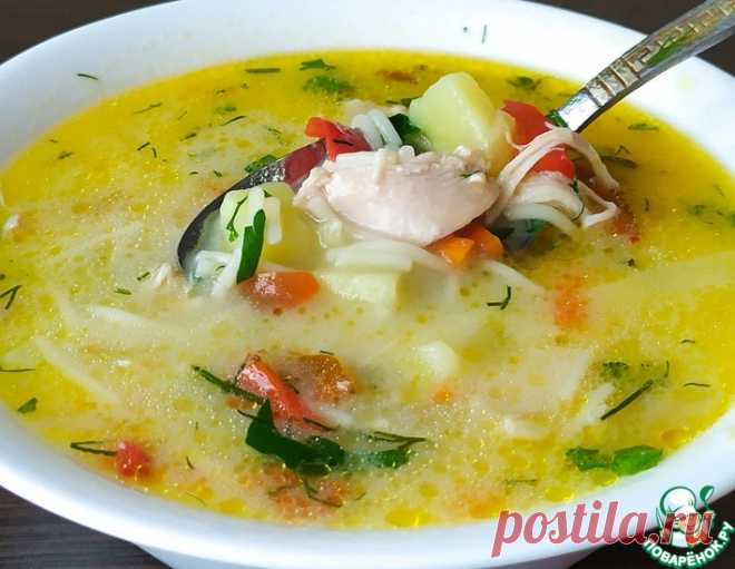 Куриный суп по-болгарски 