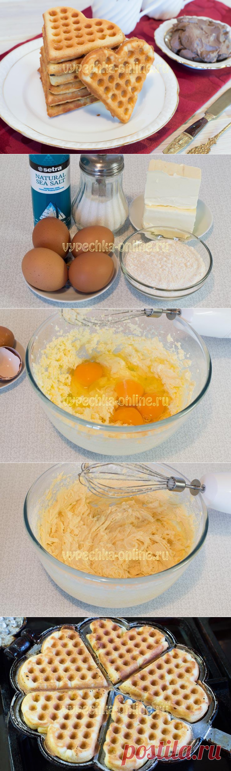 ✔️Бельгийские вафли классический рецепт в вафельнице на песочном тесте