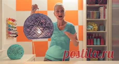 Простой способ создать красивый и стильный абажур, который стоит копейки