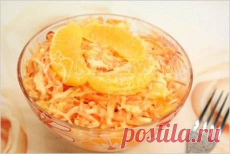 Салат с морковью и апельсином - Салаты. Овощные салаты
