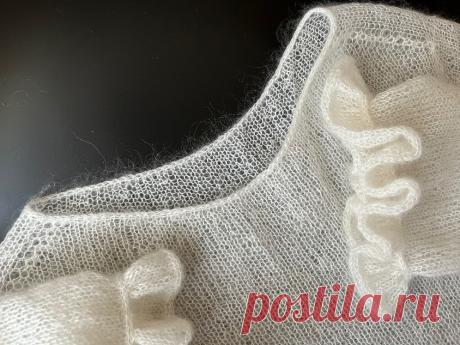 Вечный спор вязальщиц: росток - что это, зачем он нужен и можно ли без него? | Мила Кудрявцева Все о вязании и рукоделии | Дзен