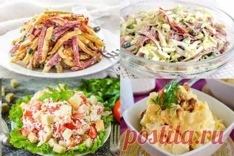 10 CAMЫХ BKУСНЫХ И БЫСTPЫХ CAЛАТОВ НА НОВЫЙ 2019 ГОД! 
 Которые украсят Ваш стол  

1. Салат «Вкусняшка» 
2. Салат «Леди»
Продолжение рецептов доступны всем подписчикам! 
Вот ссылка  https://vk.com/page-49724592_55475475