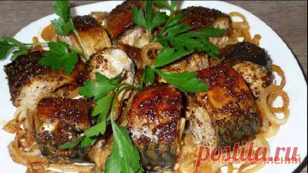 Обалденно вкусная скумбрия в горчичном соусе. Секрет в маринаде! | Ноль сомнений | Яндекс Дзен