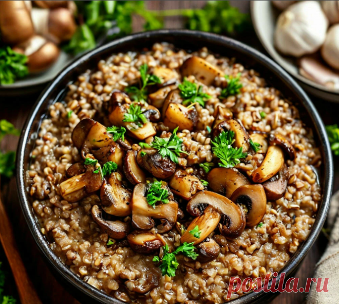 Рецепт очень вкусной и полезной каши из гречки с грибами, луком и морковью - Драгомировская каша. Такую кашу любил Николай II. Включите и вы её в свой рацион.