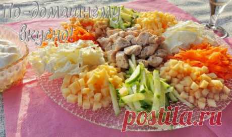 Салат *Козел в огороде*-лучшие рецепты - Перчинка хозяюшка