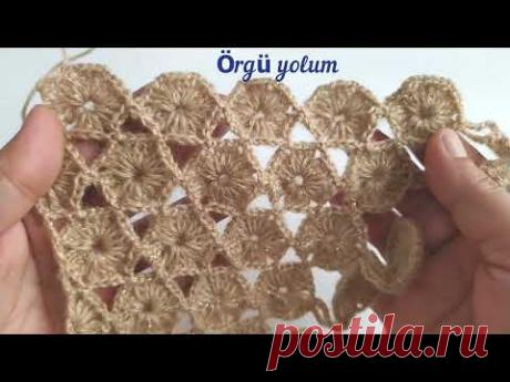 HALKASIZ BAKTÜS ŞAL # 726 ⭐🌈 BACTUS SHAWL ⭐🌈 TIĞ İŞİ ŞAL MODELİ #orguyolum