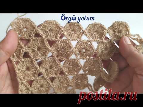 HALKASIZ BAKTÜS ŞAL # 726 ⭐🌈 BACTUS SHAWL ⭐🌈 TIĞ İŞİ ŞAL MODELİ #orguyolum