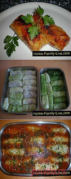 Кулинарные рецепты Голубцы в томатном соусе &raquo; Кулинарные рецепты