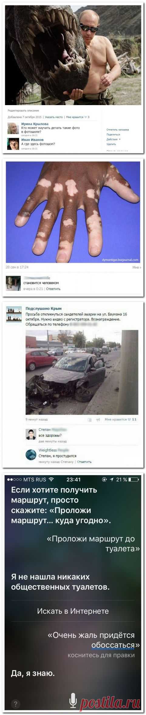 Прикольные комментарии из социальных сетей