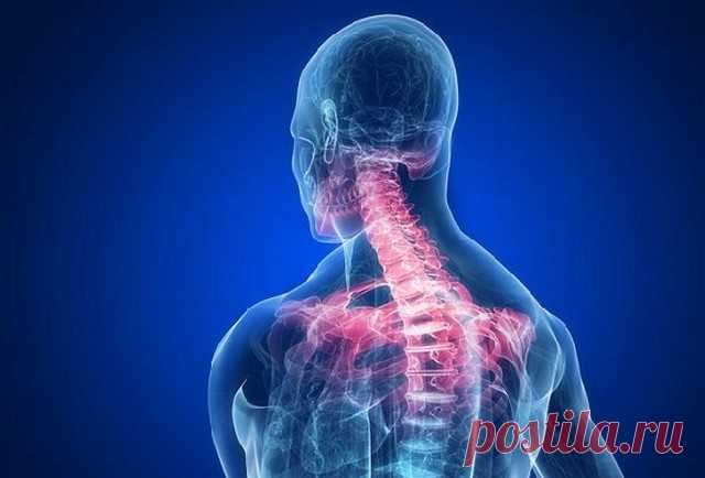 Упражнение для снятия зажимов в области шеи и плеч