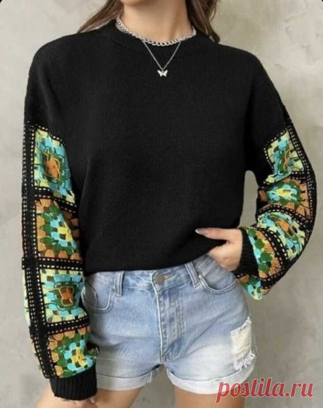 Бабушкин квадрат - яркие идеи для осени. | Вяжем вместе - вяжем стильно. | Дзен