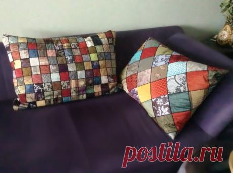 Красивая техника сборки лоскутов. Научила читательница моего канала | Подушкины секреты | Яндекс Дзен