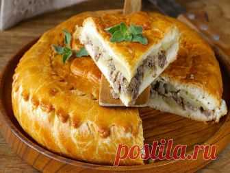 Пироги с мясом и картошкой в духовке: 5 рецептов — Фактор Вкуса
