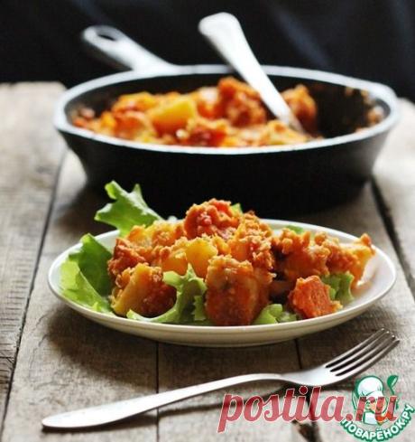 Рагу с желтым горохом - кулинарный рецепт