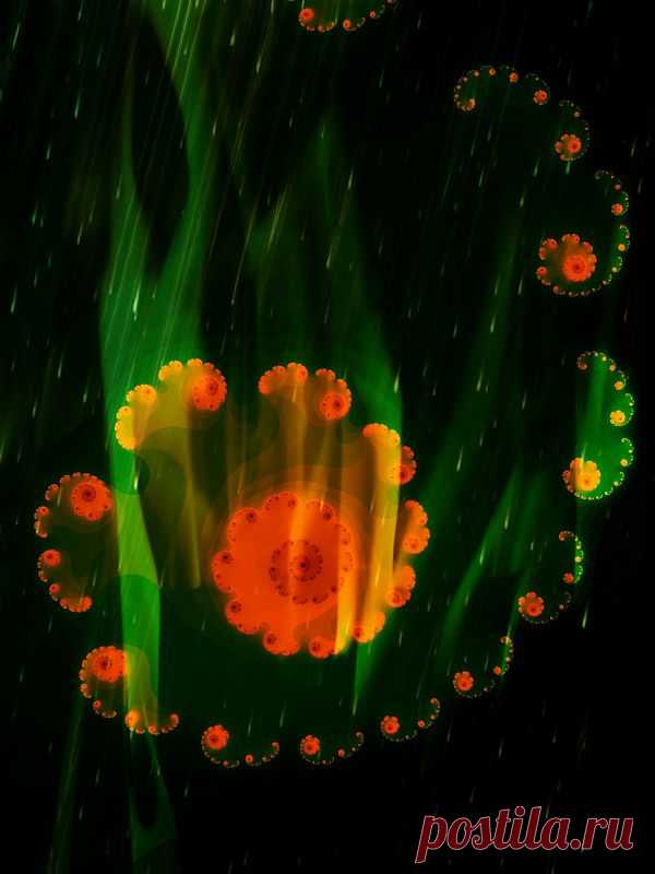 Burning Fractal Spiral  Free Stock Photo HD - Public Domain Pictures