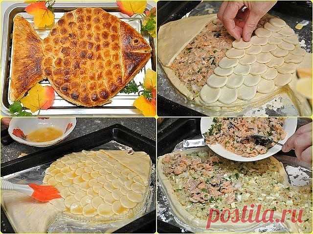 ПИРОГ "ЗОЛОТАЯ РЫБКА" - Вкуснотища необыкновенная!