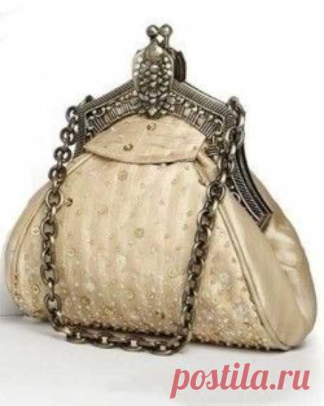 Старинная вечерняя сумка 1930г.