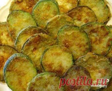 Кабачки жареные на зиму - пошаговый кулинарный рецепт на Повар.ру