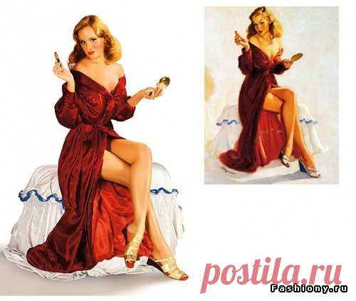 Девушка в стиле PIN UP вчера и сегодня / стиль пин ап фото