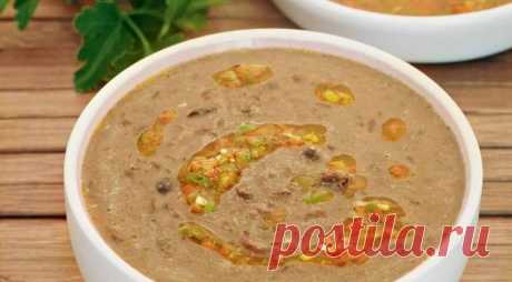 Как приготовить суп из черной фасоли с пряной заправкой? — Вкусные рецепты