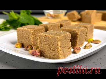 ХАЛВА вкуснее магазинной в 100 раз! Больше не покупаю, готовлю сама! Рецепт Без масла, без муки !