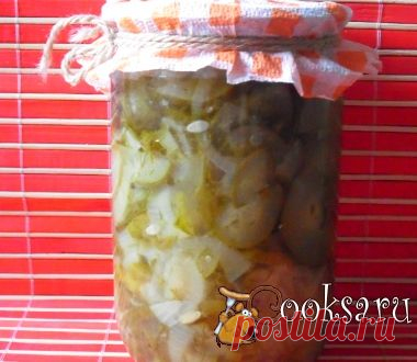 Салат из огурцов на зиму