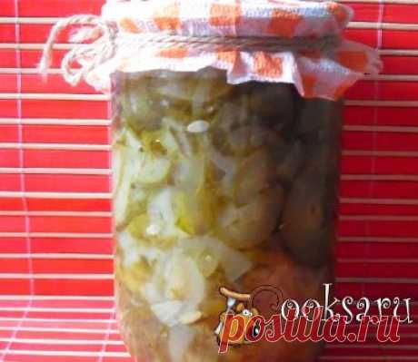 Салат из огурцов на зиму